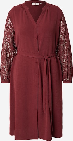 ONLY Carmakoma Платье-рубашка 'CARKAMMY' в Красный: спереди