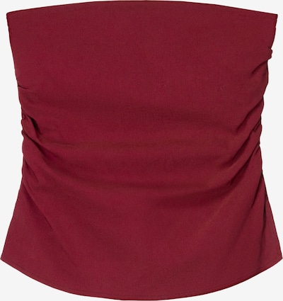 Bershka Toppi värissä burgundin punainen, Tuotenäkymä