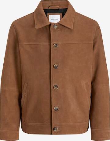 Veste mi-saison JACK & JONES en marron : devant