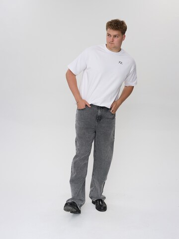 Dxnmxrk Wide Leg Jeans 'DXGary' in Schwarz