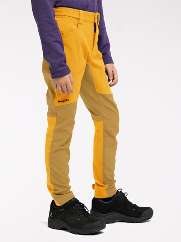 Haglöfs Regular Outdoor Pants 'Rugged Flex' in Yellow