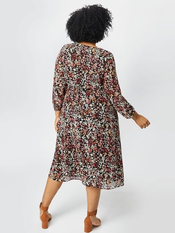 Robe 'Nia Dress' ABOUT YOU Curvy en mélange de couleurs