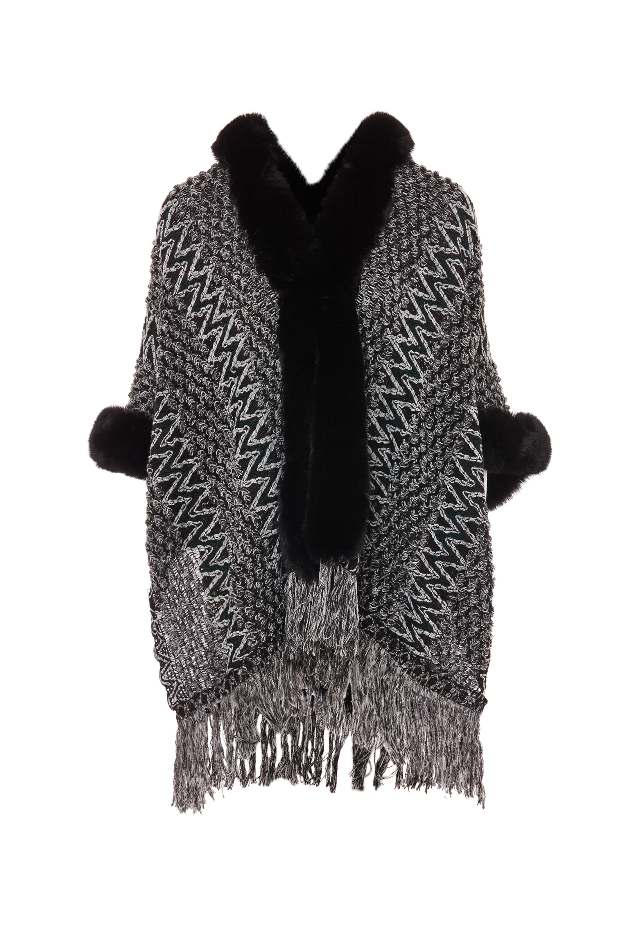 OSHA Cape in Zwart: voorkant