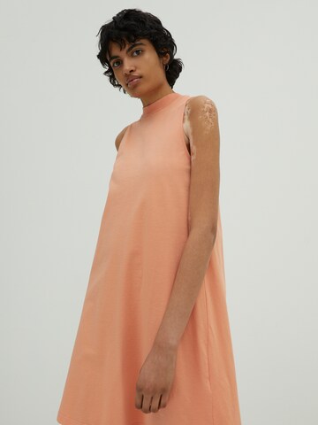 Robe 'Aleana' EDITED en orange : devant