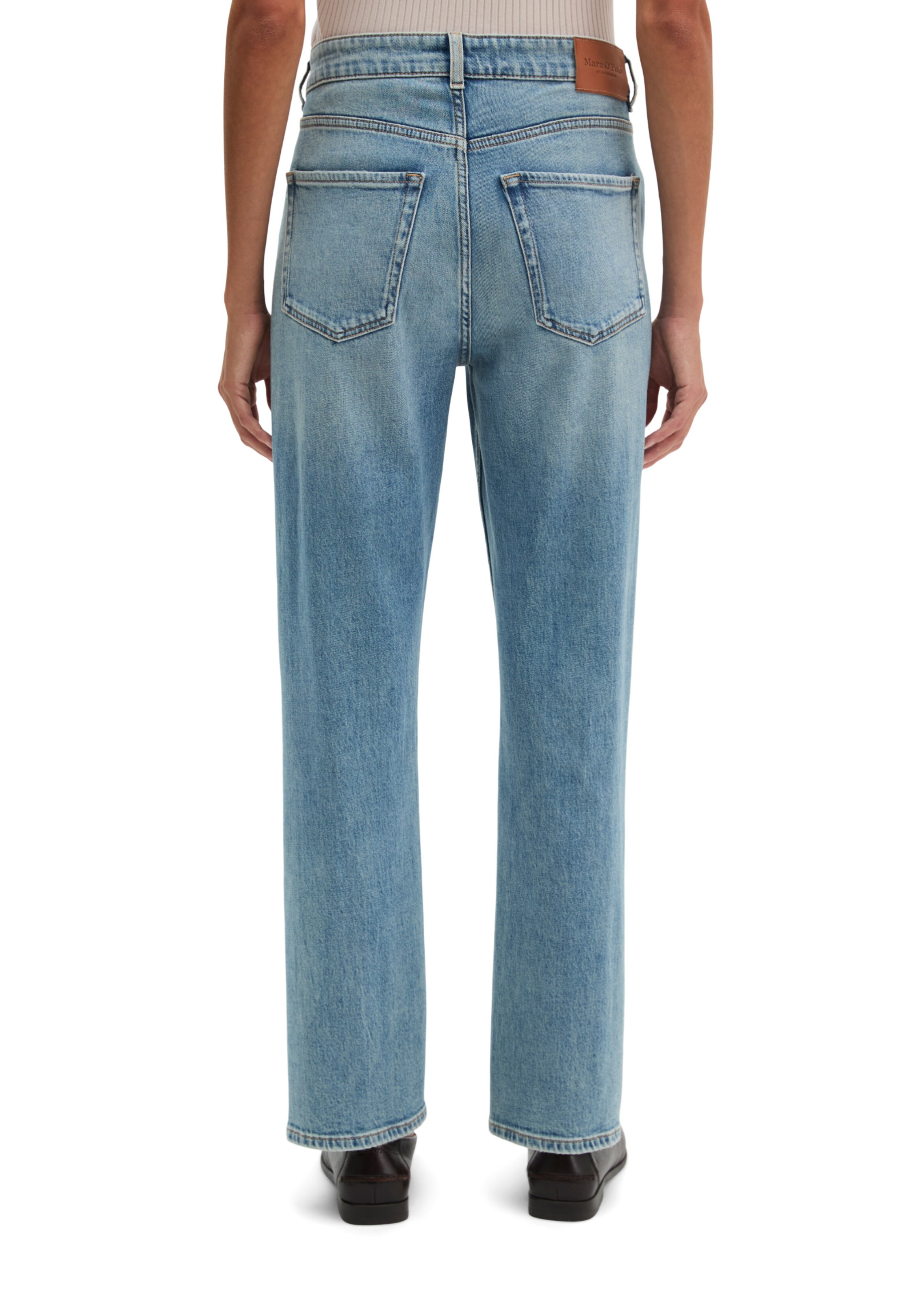Marc O'Polo Regular Jeans 'Linde' in Blau: Rückseite