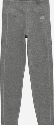 Skinny Pantaloni sportivi di ADIDAS SPORTSWEAR in grigio: frontale