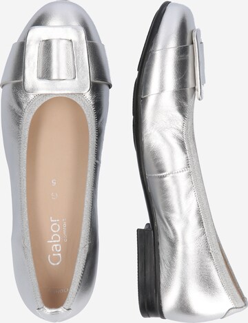 GABOR Ballerina in Silber