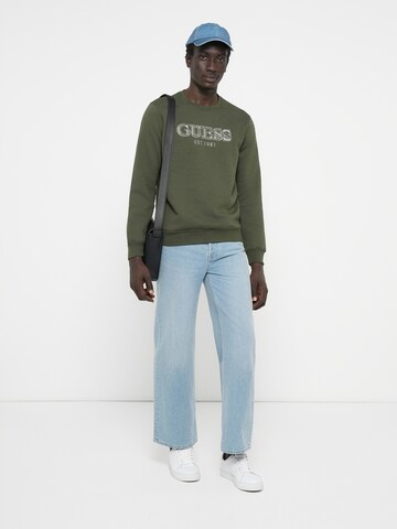 GUESS Sweatshirt i grøn