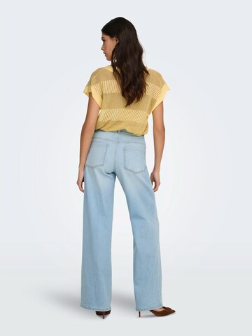 Wide leg Jeans 'ONLMADISON' de la ONLY pe albastru