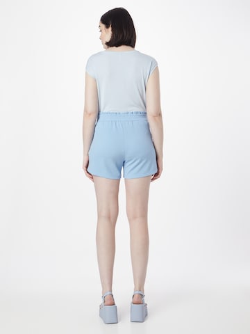 JDY Regular Pleat-Front Pants 'NEW CATIA' in Blue