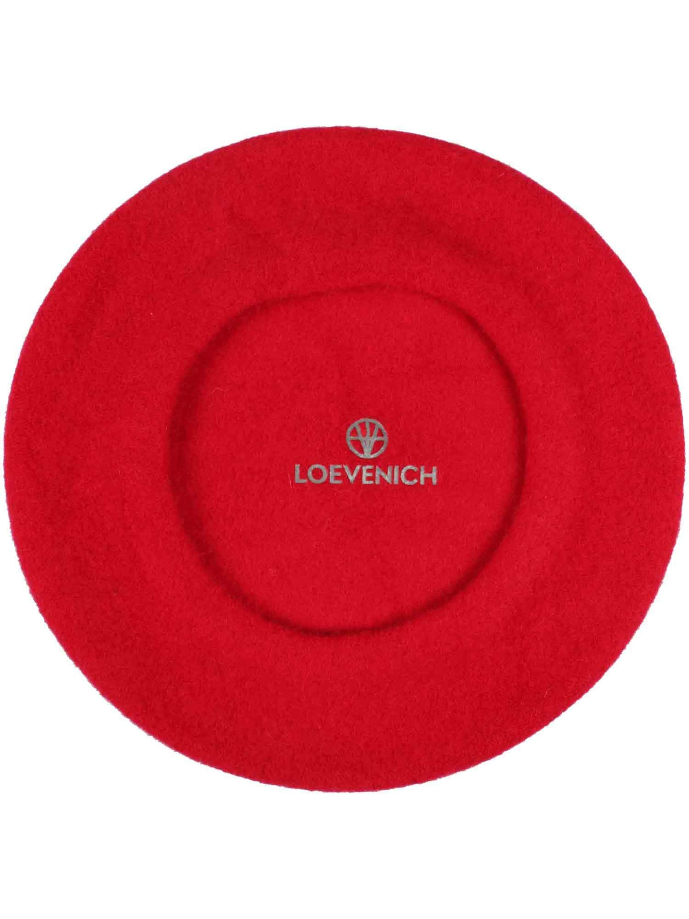 LOEVENICH Mütze in Rot