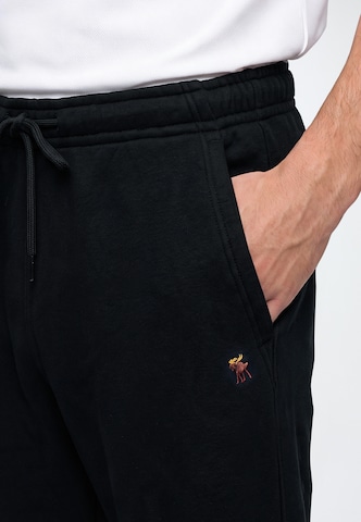 Abercrombie & Fitch - regular Pantalón en negro: frente