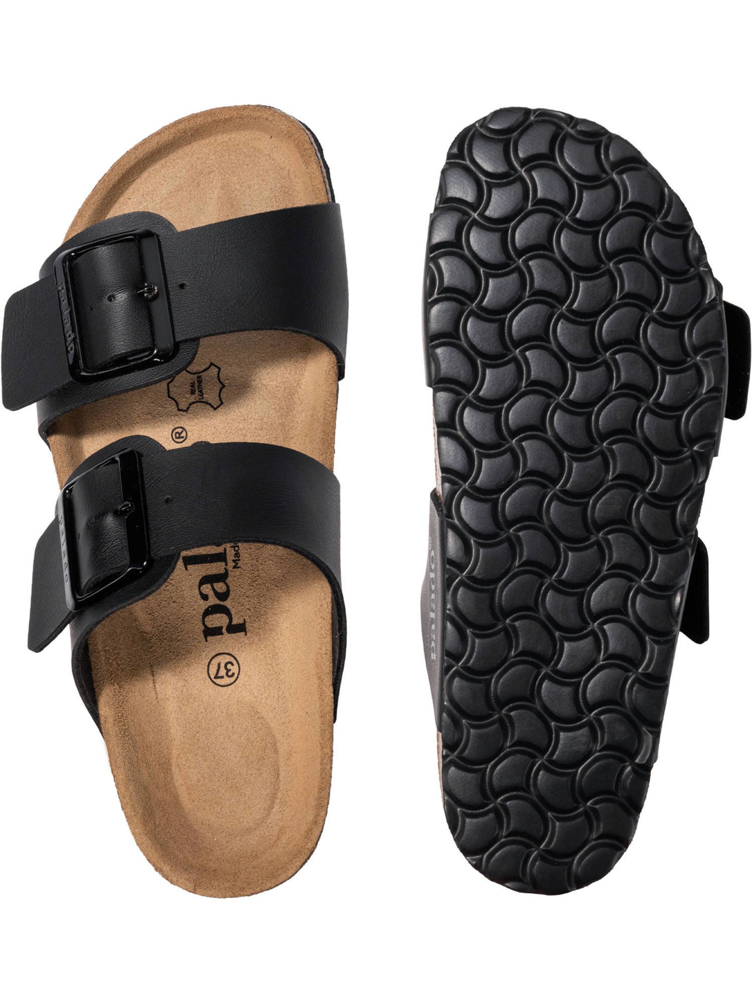 Palado Pantolette 'Samos EGS' in Schwarz