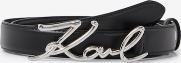 Karl Lagerfeld Belt in Black: front