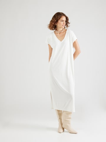 PIECES - Vestido 'PCANORA' em branco: frente