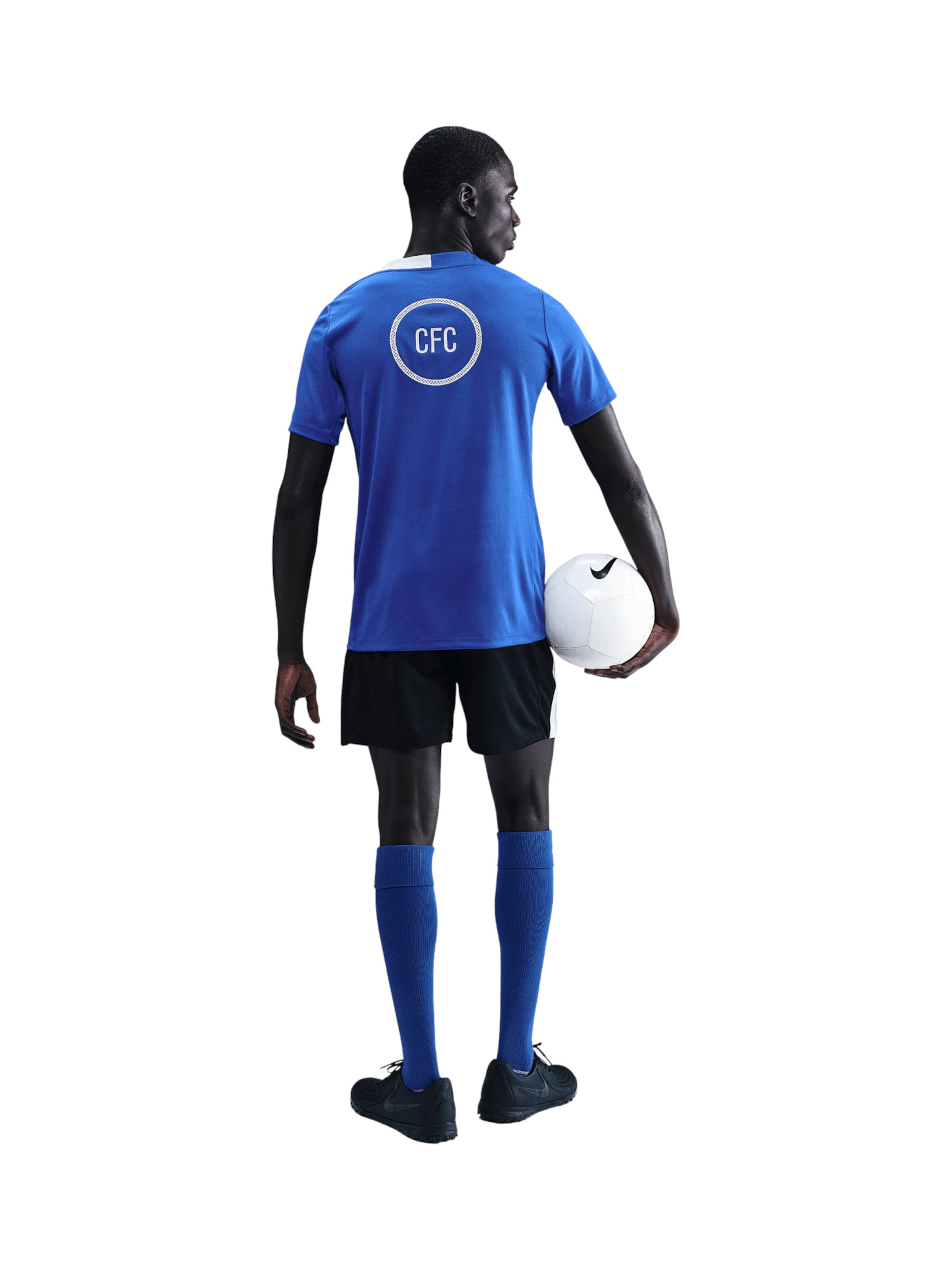 Nike Sportswear Funkcionalna majica | modra barva