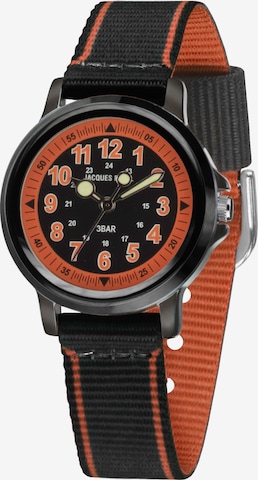 Jacques Farel Watch in Black: front