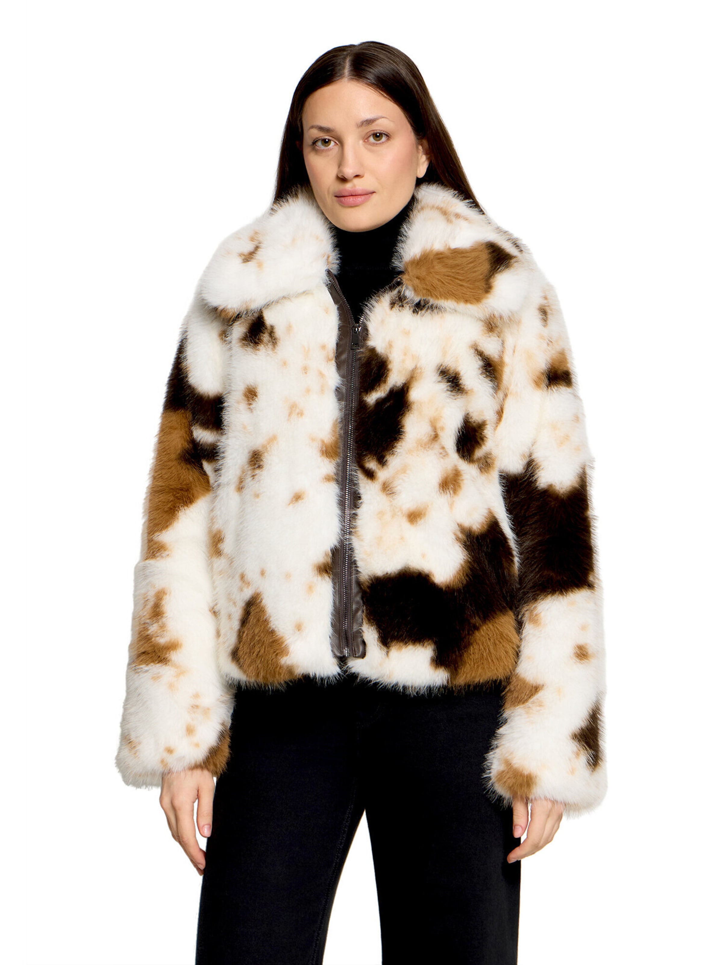 Giacca di mezza stagione di Amber & June in beige: frontale