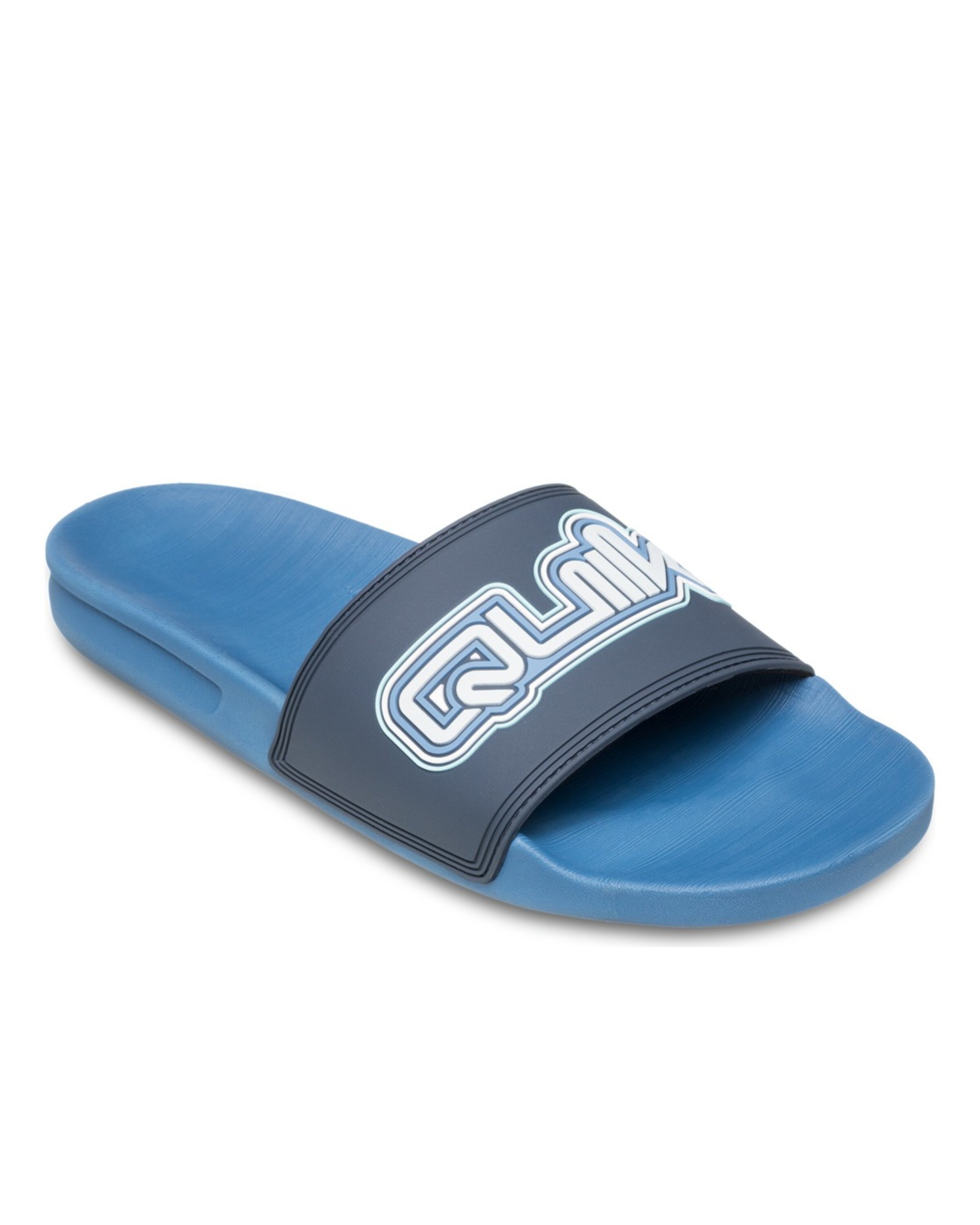 QUIKSILVER Mule 'Rivi' en bleu marine / bleu roi / bleu clair / blanc, Vue avec produit