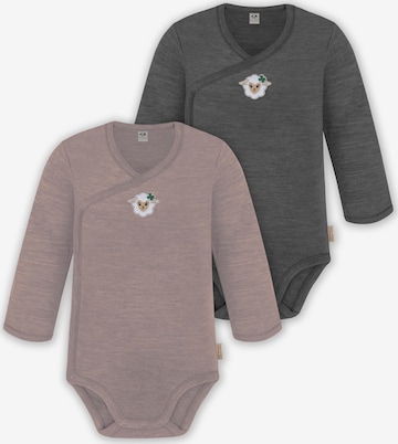 normani Rompertje/body 'Kaitaia' in Grijs: voorkant