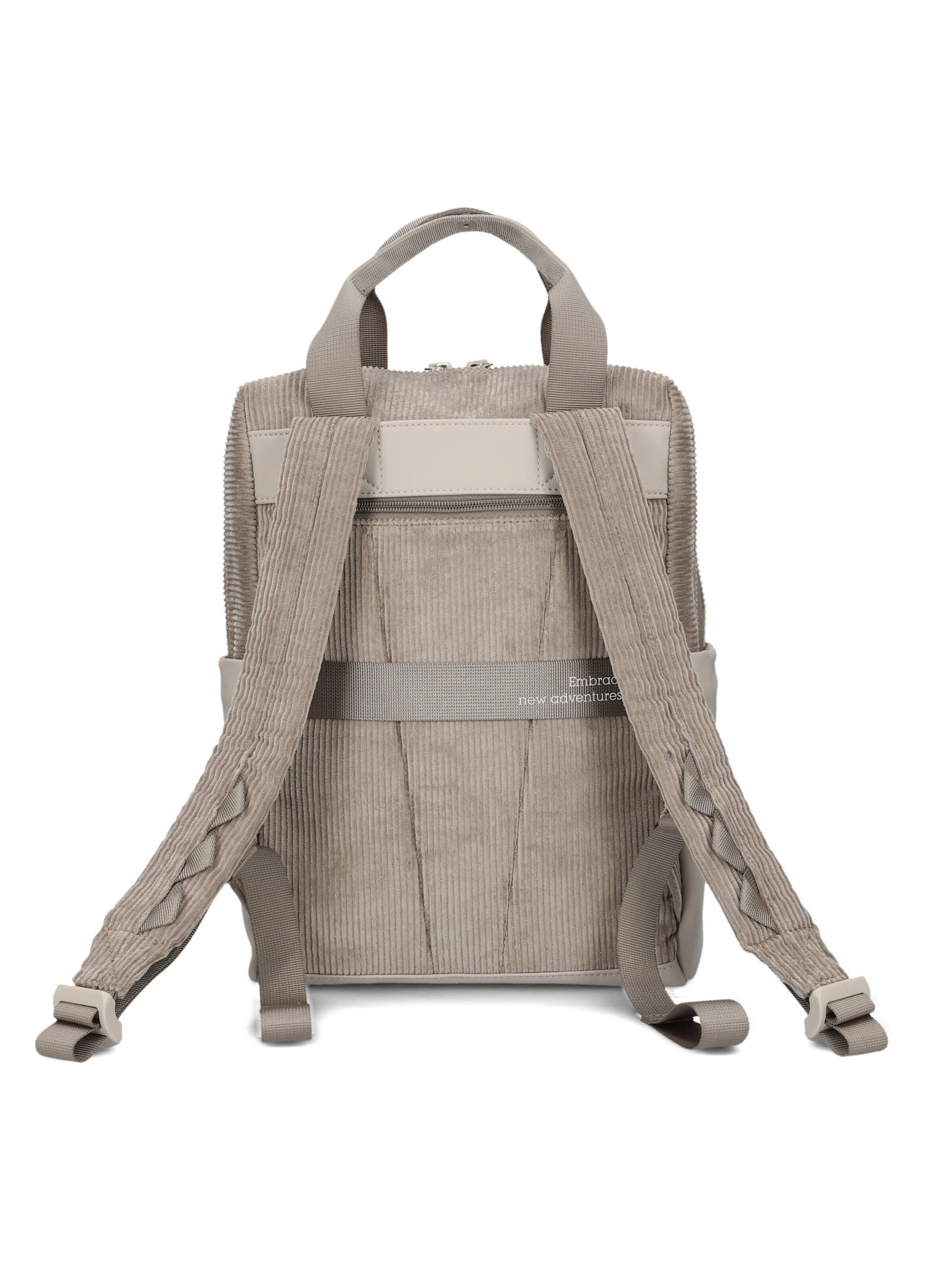 ZWEI Rucksack 'LOU LUR130' in Braun
