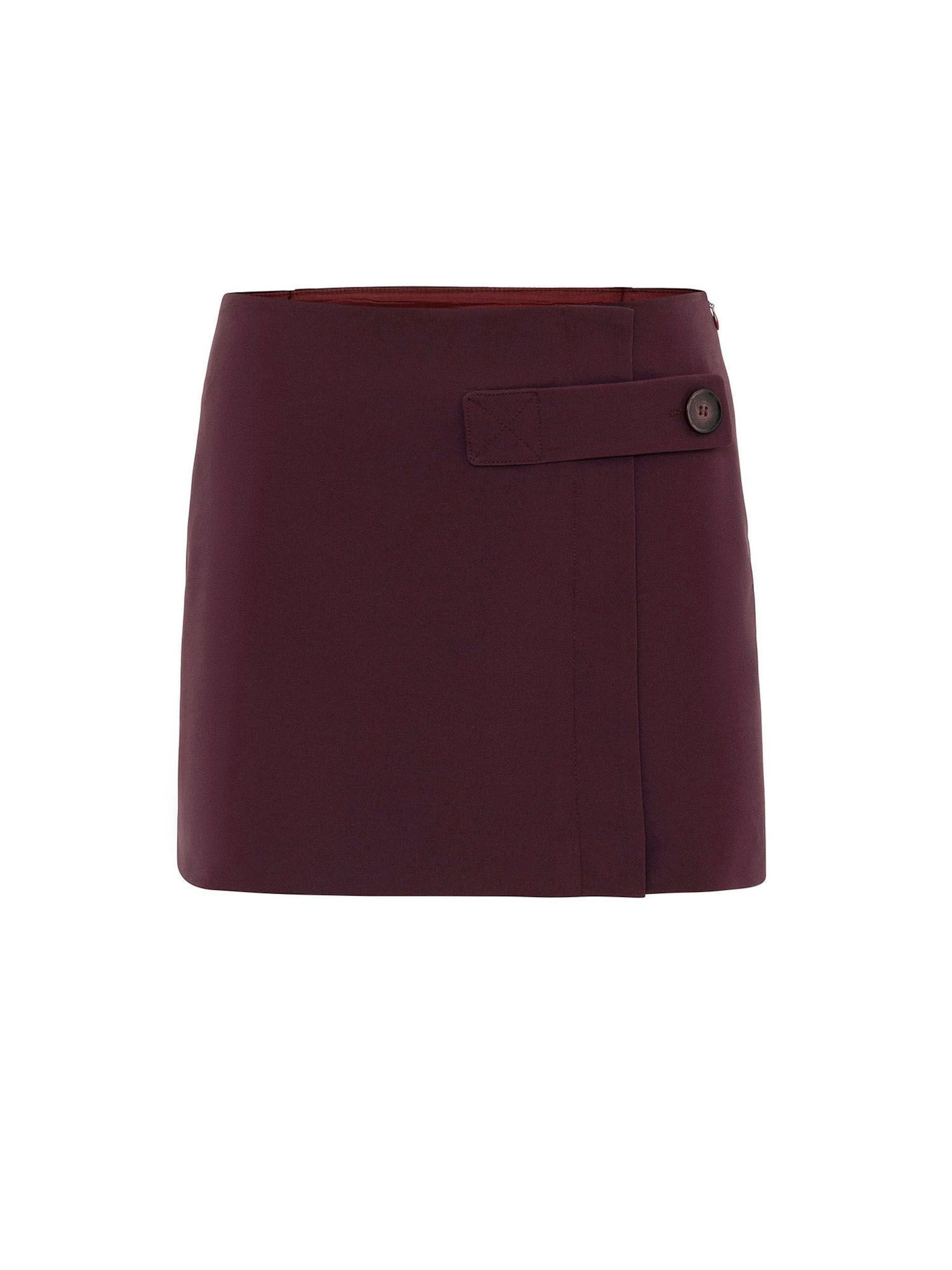 Jupe Antioch en rouge : devant