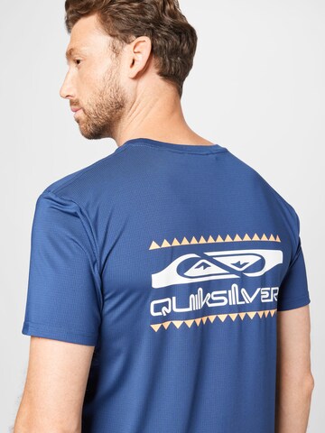 QUIKSILVER Функционална тениска в синьо
