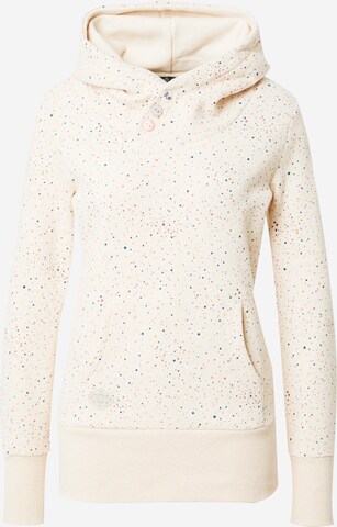 Ragwear Sweatshirt 'Chelsee' i beige: framsida