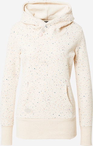 Ragwear Sweatshirt 'CHELSEE' i beige: framsida