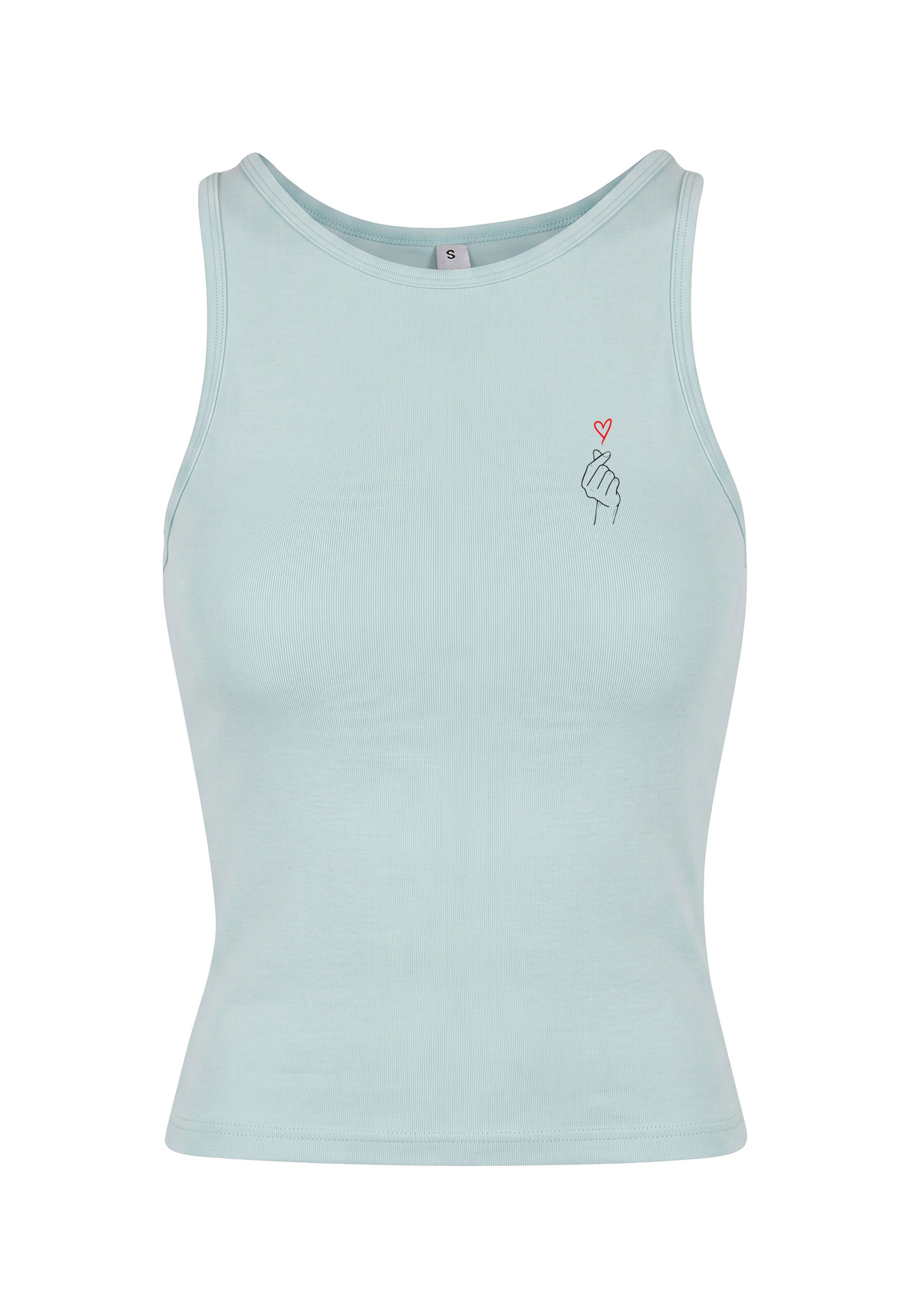 Urban Classics Top in Blau: Vorderseite