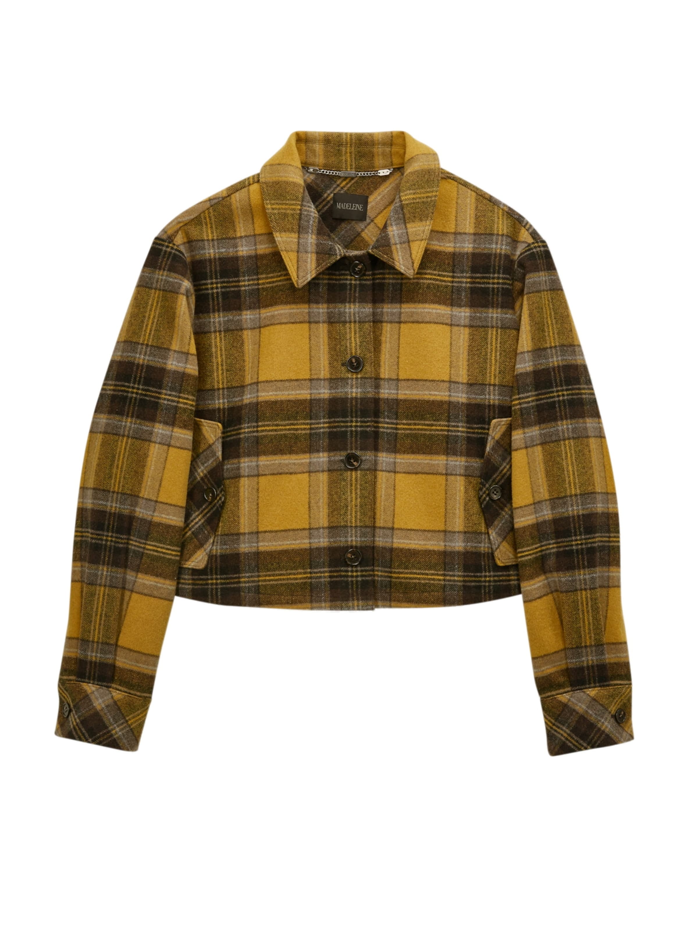 MADELEINE Tussenjas in de kleur Bruin / Honing, Productweergave