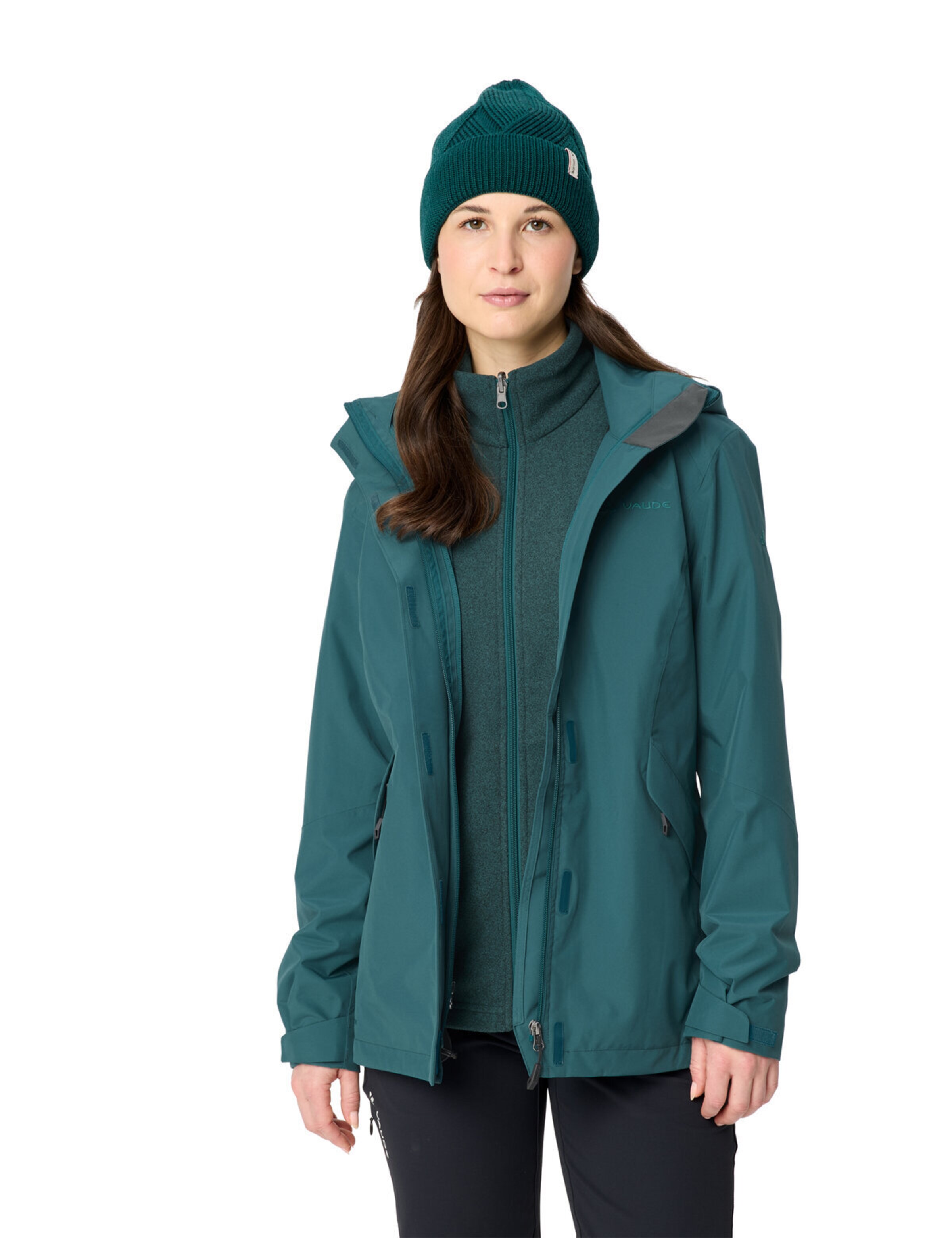 VAUDE Outdoorjacke 'Rosemoor II' in Grün