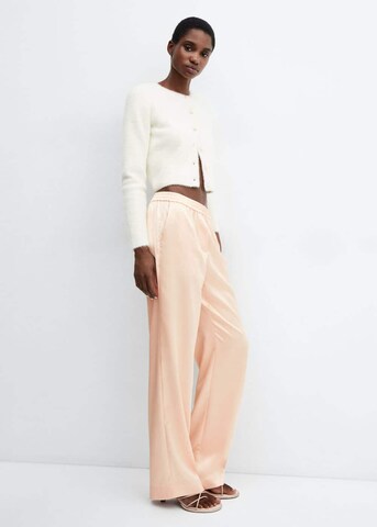 Regular Pantalon 'Peach' MANGO en orange