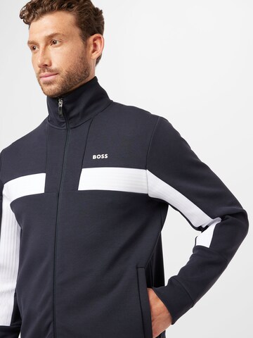 BOSS Bluza rozpinana 'Skaz 1' w kolorze niebieski