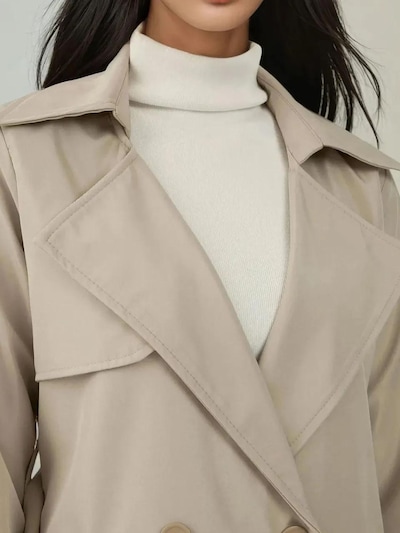 Bigdart Tussenmantel in de kleur Beige, Productweergave