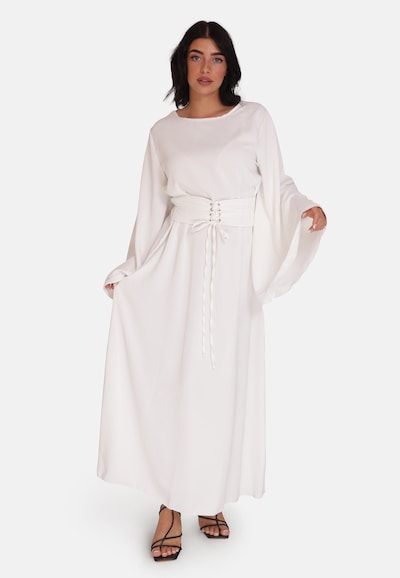 Elara Kleid in 34-42 in weiß, Produktansicht