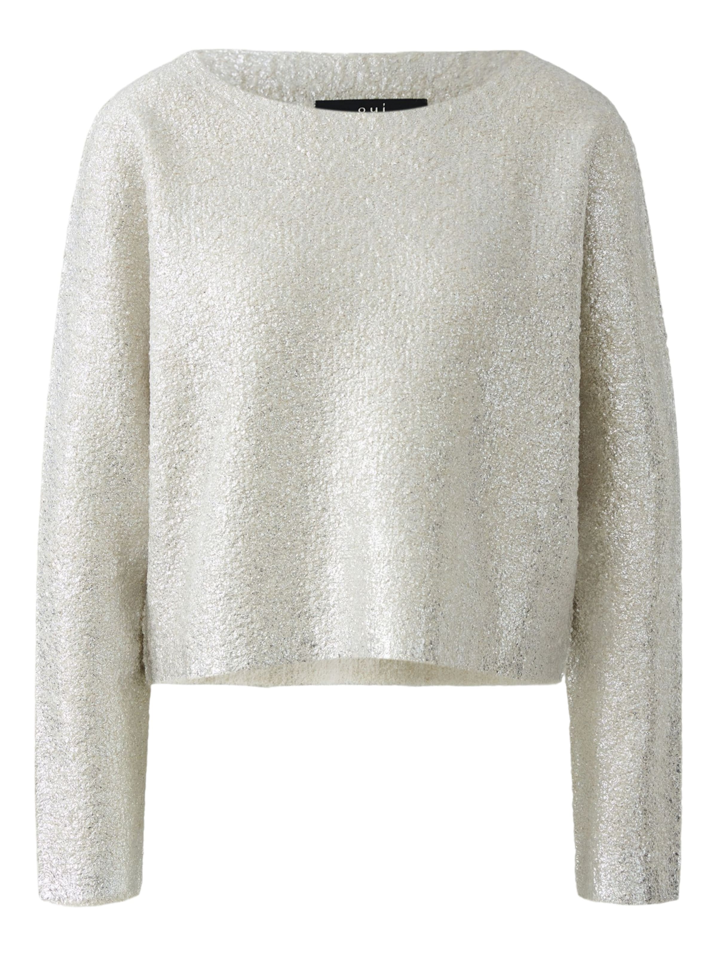 OUI Sweater in Silver: front