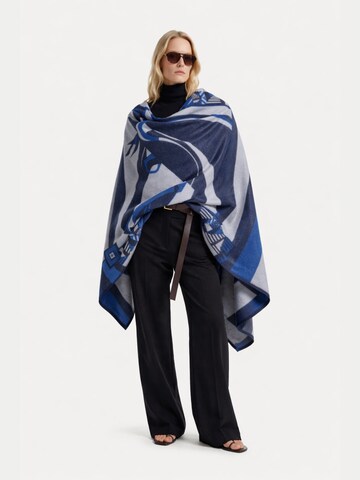 GOBI Cashmere Oversized sjal i blå