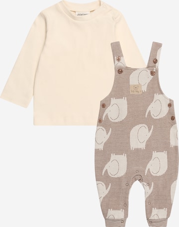JACKY Set 'BABY ON TOUR' in Beige: front