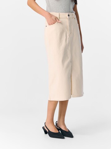 Jupe OBJECT en beige