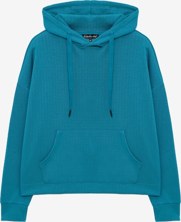 No Matter What Sweatshirt in Blau: Vorderseite
