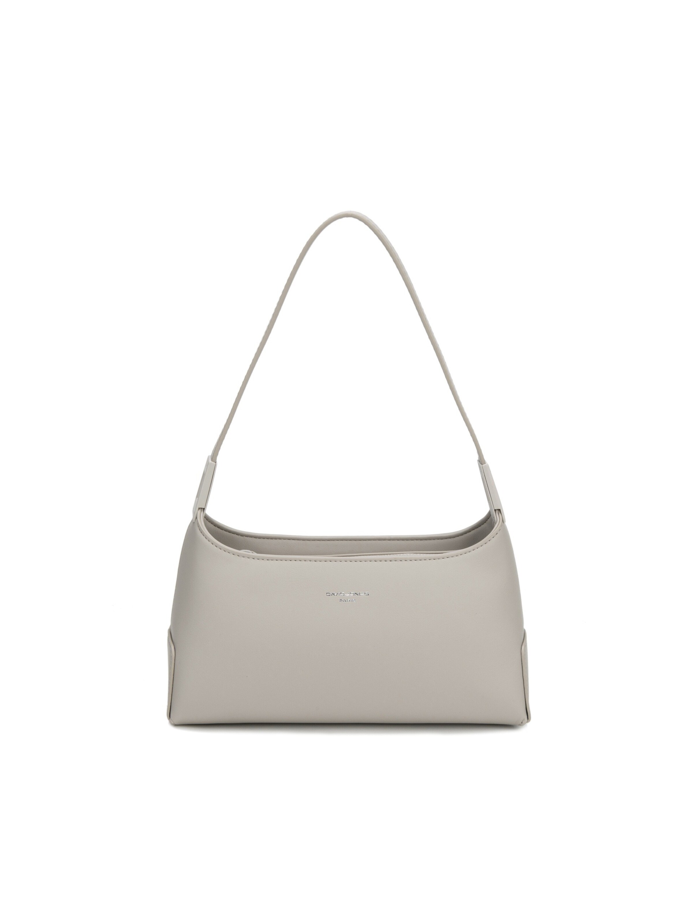Borsa a spalla 'Borsa a Spalla Baguette David Jones Ecopelle Zip' di David Jones in grigio