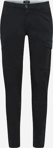 Regular Pantalon cargo 'Marco Joe' JACK & JONES en noir : devant