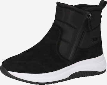 CAPRICE Stiefelette in Schwarz: Vorderseite