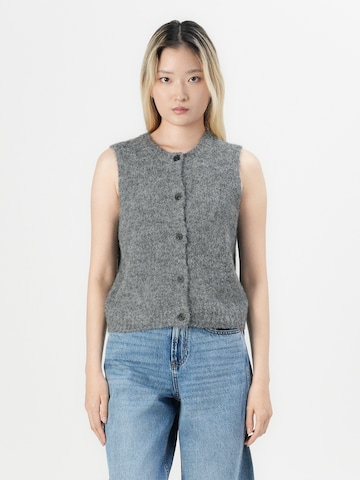 VERO MODA - Chaleco 'VMNovah' en gris: frente