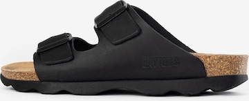Bayton Pantofle 'Atlas' – černá: přední strana