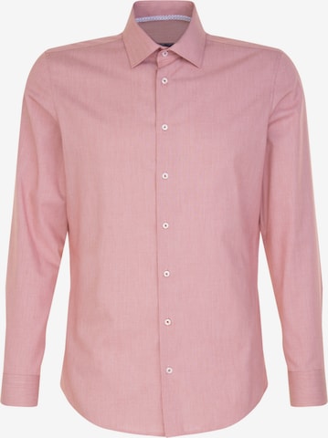 Chemise business 'Patch3' SEIDENSTICKER en rose : devant