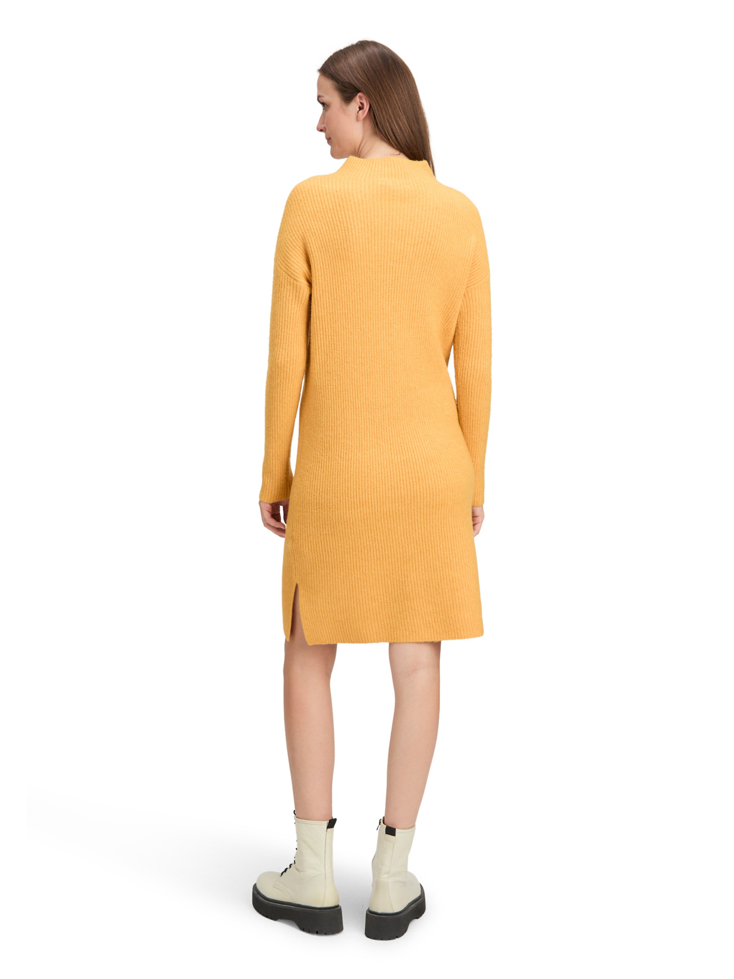 Cartoon Gebreide jurk in Oranje