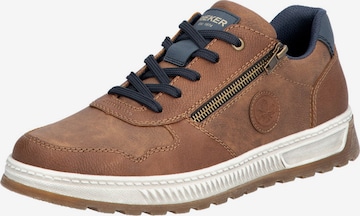 Rieker Platform trainers in Brown: front