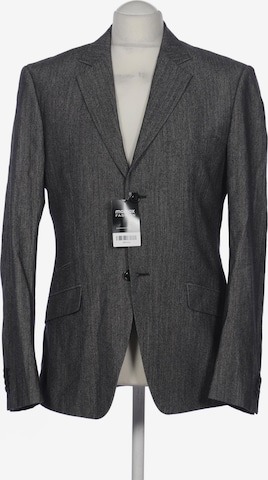 Bertoni Suit Jacket in M in Grey: front